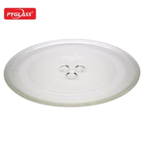 245mm Microwave Turntable Plate - Durable, High-Quality, Heat-Resistant Glass for Food Heating