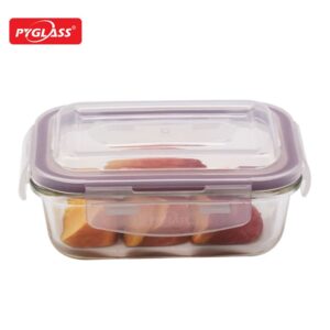 Amazon Hot Sell Glass Food Container with Lid
