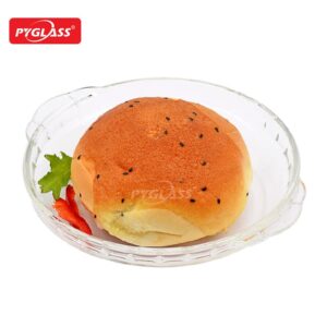 Wholesale Abalone Glass Plate/High Borosilicate Glass Baking Dish