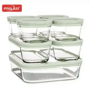 PYGLASS Glass Lunch Box Set | Best Work & Office Lunch Box | OEM Factory China