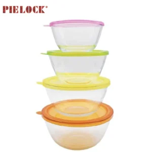 Wholesale Glass salad bowl & soup bowl With PP lid
