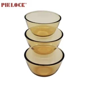 Wholesale Amber Glass Bowls Set