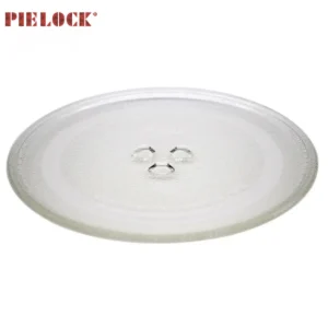 245mm Microwave Turntable Plate - Durable, High-Quality, Heat-Resistant Glass for Food Heating