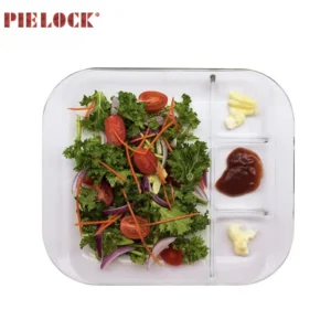 Glass Plate Server Dishes for Dumpling,Sauce, Vinegar, Ketchup, BBQ